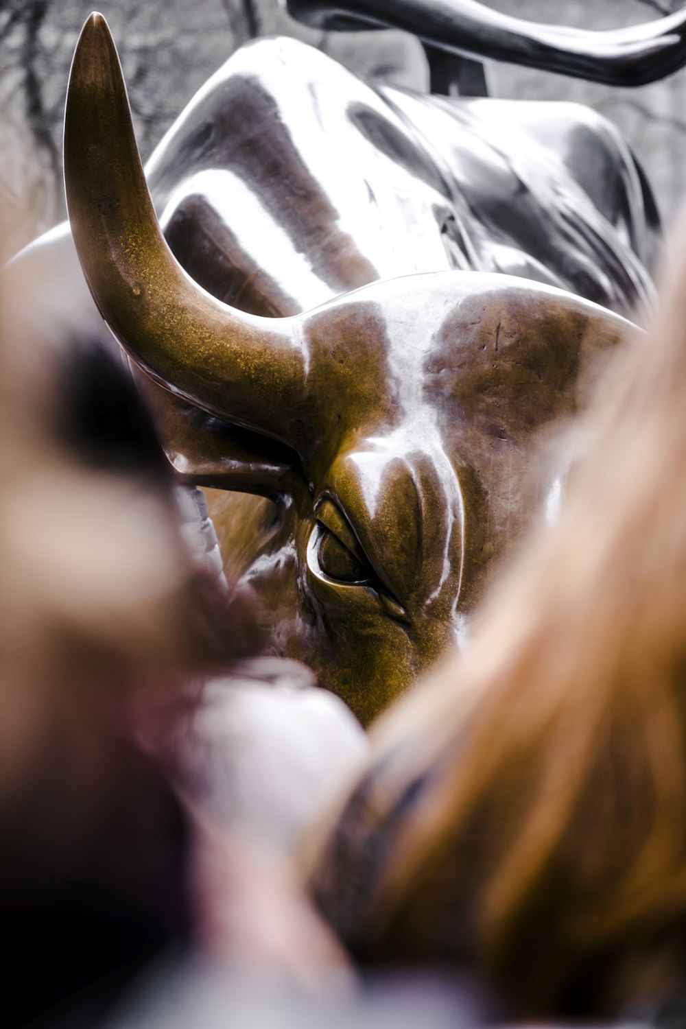 Escultura de bronce del toro de Wall Street